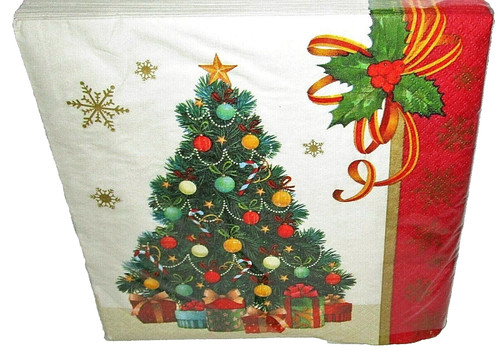 Tovaglioli pranzo natale 36 - pranzo, ~