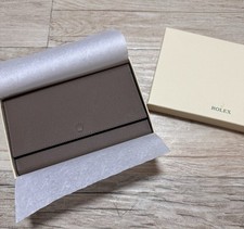 Rolex 3 Watch Travel Case Grey