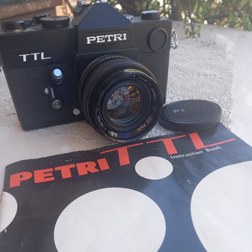 Petri ttl fotocamera - petri, ttl,