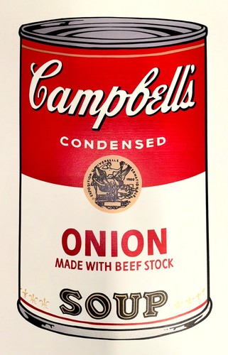 Andy warhol campbells soup - campbells,