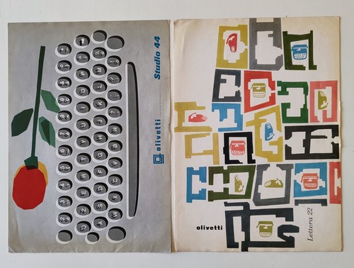 Pubblicità brochure olivetti - pubblicità,