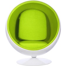Sedia a sfera retrò con