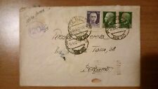 STORIA POSTALE - FRONTE RUSSO - 14° BATT. CC. NN. M - POSTA MILITARE N. 20 - RR!