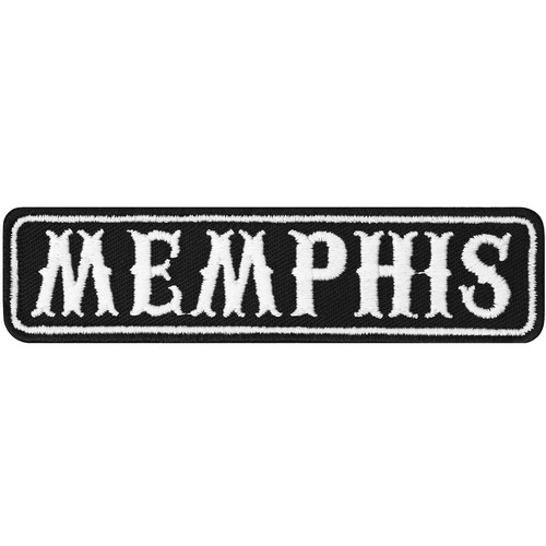 Toppa memphis biker patch - biker, mc