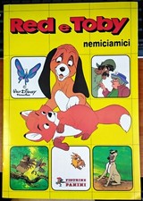 Album Figurine PANINI RED E TOBY -COMPLETO- 1981 ottima Edicola originale