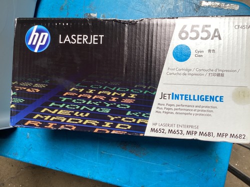 Cartuccia toner 655a ciano - cartuccia, hp