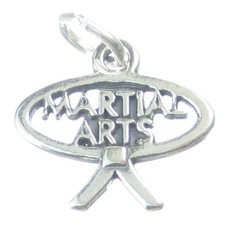 Charm in argento sterling arti