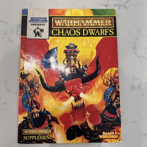 Chaos dwarfs army book codex - army,