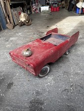 Vintage american pedal car - vintage,