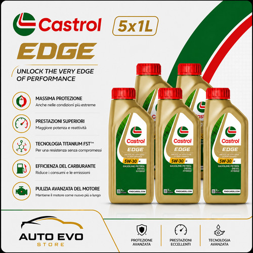 Castrol edge 5w30 - m, olio