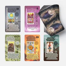 Imparare I Tarocchi Con Parole Chiave, Pianeti, Segni Zodiacali E Chakra