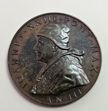 CITTA' DEL VATICANO PAPA GIOVANNI XXIII  MEDAGLIA ANNUALE  ANNO III