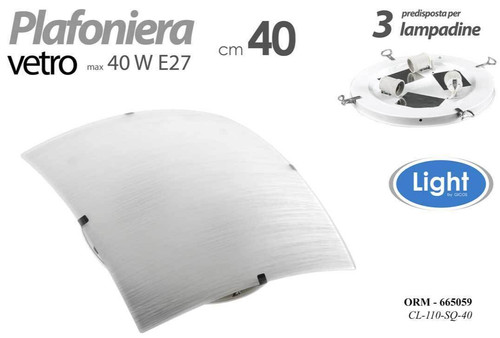 Plafoniera applique 40w - plafoniera,