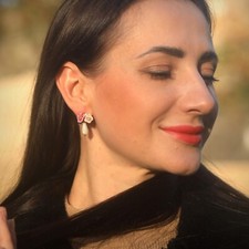 Orecchini A Chiodo Dorati