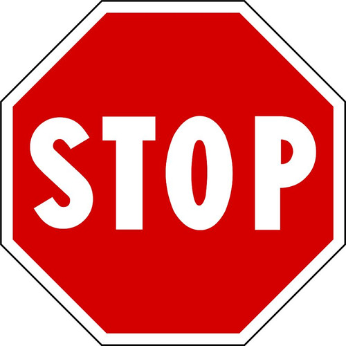 Segnaletica stradale stop - segnaletica,