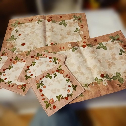 Set tappetini tè e - da,