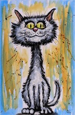 QUADRO ORIGINALE " CAT N.  15"