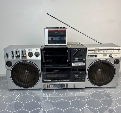 Boombox hitachi trk w1e avec - hitachi,