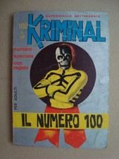 kriminal n° 100 magnus ed.corno 1967