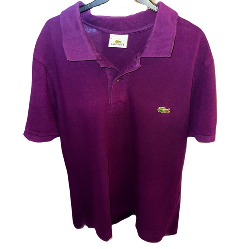 Polo lacoste viola - polo,