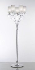 Classic Floor Lamp with Clear