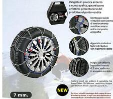Catene da neve da 7 mm Omologate per FORD KA con pneumatico 195/45-16 