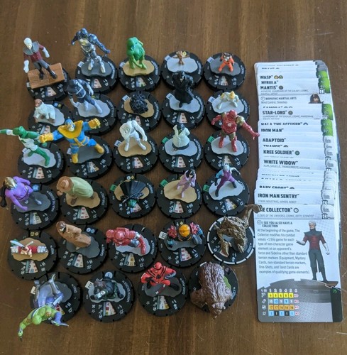 Lotto heroclix marvel - lotto,