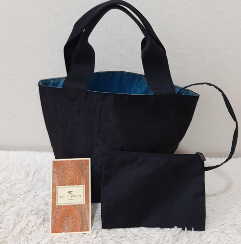Etro borsa tote bag nera - borsa,