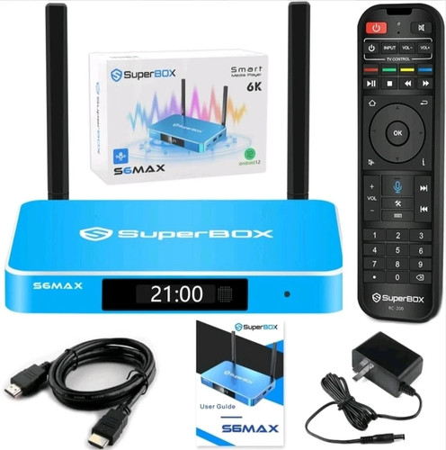 Superbox max media streamer - s6,
