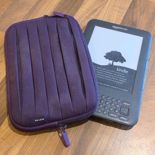 Amazon kindle 3ª - amazon,