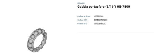 Shimano gabbia portasfere - shimano,