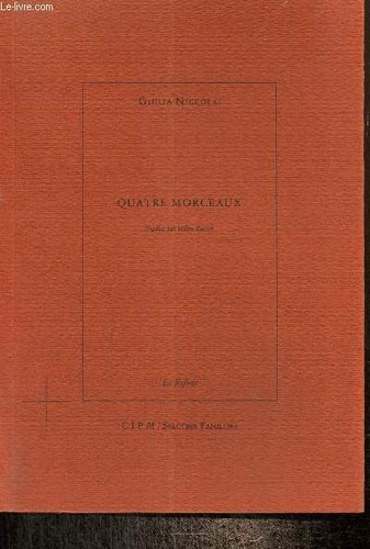 Quatre morceaux collection - quatre,