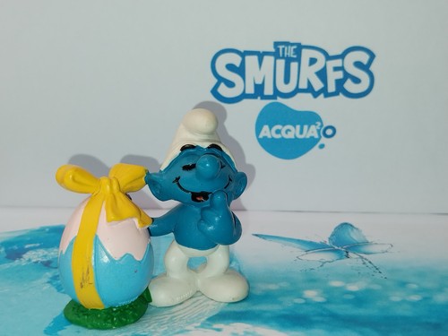 Puffi puffo uovo pasquale - puffo,