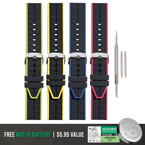 Cinturino orologio silicone