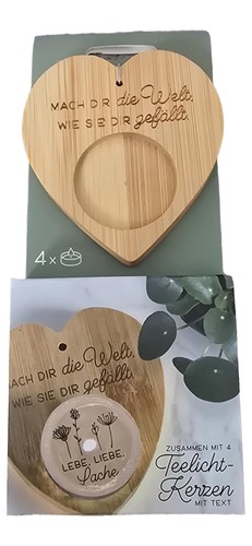 Formano portacandele cuore - portacandele,