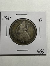 1861-O Seduto Liberty mezzo