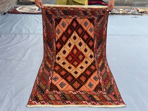 Tappeto mishwani afgano - tappeto,