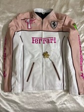 Giacca pelle Ferrari Racing