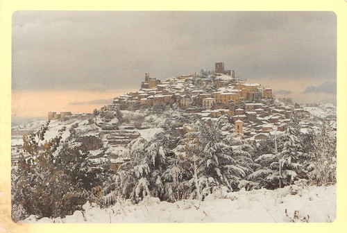 Cartolina buccino panorama - cartolina,