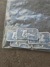 Lingotto artistico argento 1 grammo Il gatto 🐈. 999 ARGENTO FINE