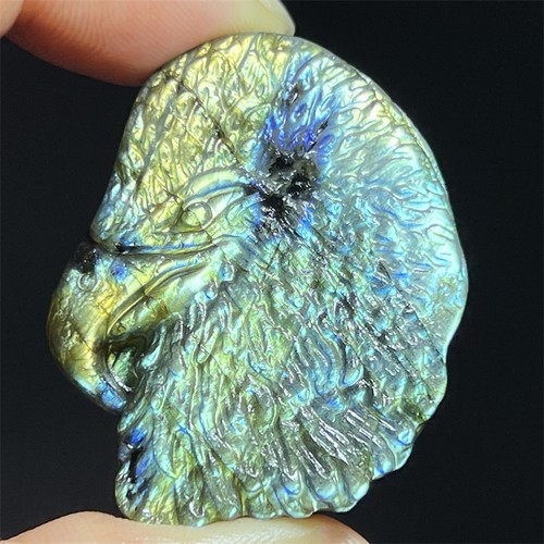 Top teschio aquila - , labradorite