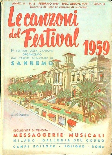 Canzoni del festival - canzoni,