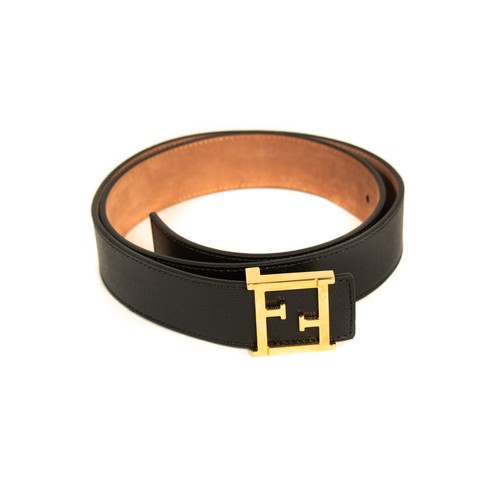 Fendi leather logo double - fendi,