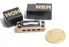 HOHNER Little Lady (in astuccio) armonica a bocca in miniatura 8 suoni completamente suonabile! NUOVO!