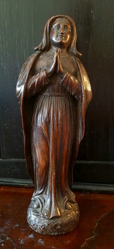 Scultura lignea madonna - -,