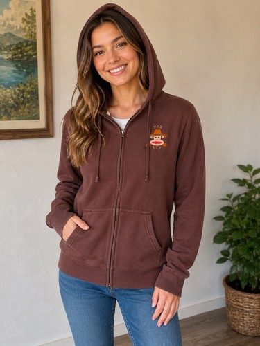 Felpa con cappuccio zip - felpa, e