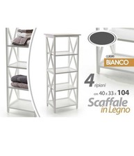 Scaffale Mobile A 4 Ripiani