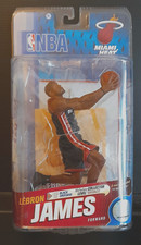 MCFARLANE NBA FIGURE SERIE 19 2011 MIAMI HEAT LEBRON JAMES VARIANTE NERO LAKERS