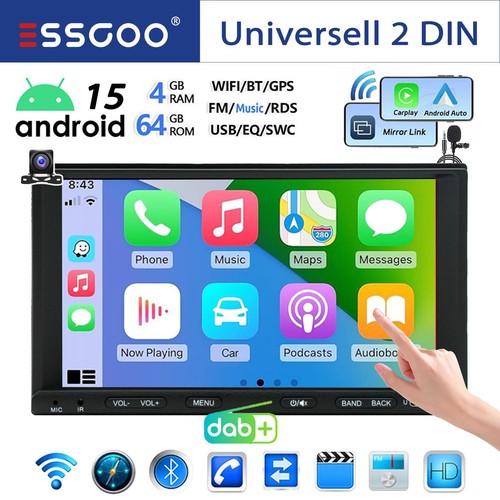 Apple carplay din - 2, 7"