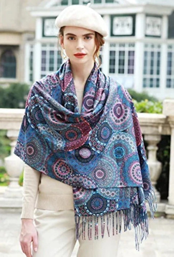 Sciarpa grande pashmina - , donna